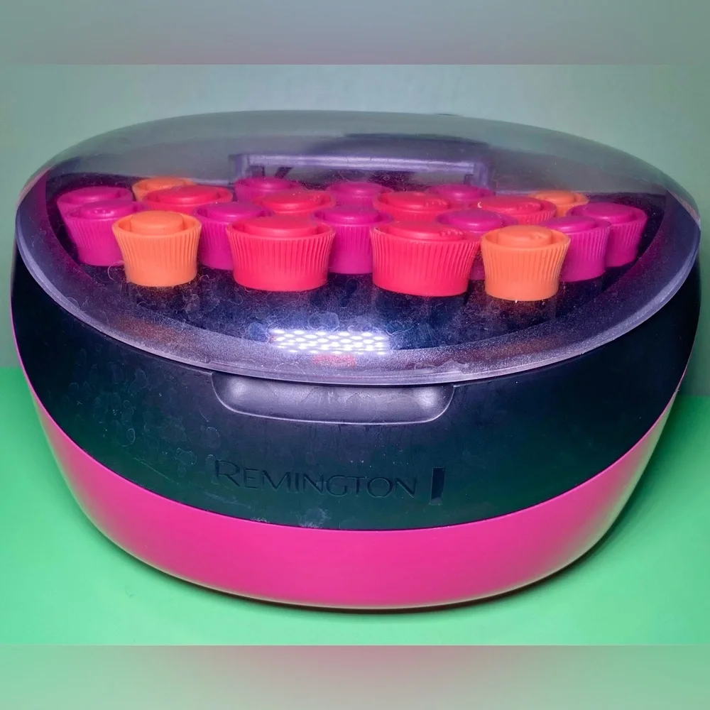 Remington H-5600 Ionic‎ Conditioning Hair Setter 20 Heated Rollers with Clips